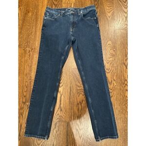 Everlane Slim 4 Way Stretch Jeans 33x32 Blue Fits 32x28